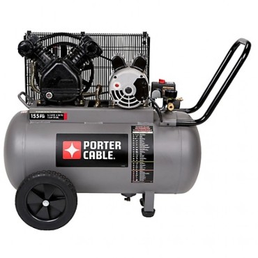 PORTER-CABLE 20 Gal. Portable Belt Drive Air Compressor Horizontal