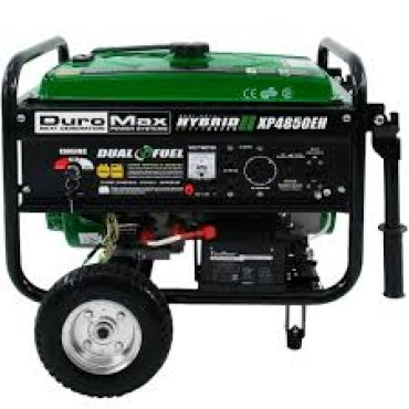 DuroMax XP4850EH 4,850-Watt Dual Fuel Hybrid Generator W/ Electric Start
