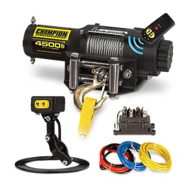 Champion Power Equipment 4500-Lb. ATV/UTV Wireless Winch Kit Champion Power Equipment 4500-Lb. ATV/UTV Wireless Winch Kit